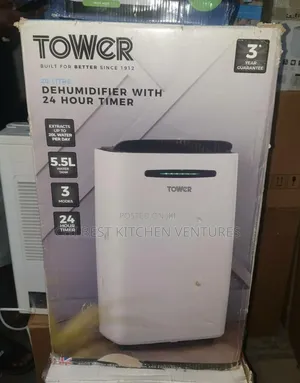 Tower T674004 20-Litre Dehumidifier.Large Water Thank 5.5L
