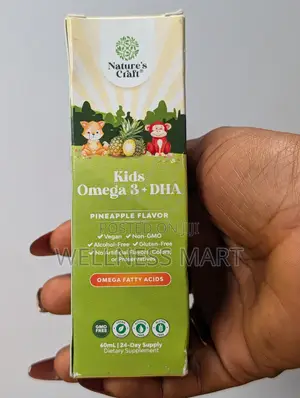 Nature's Craft Kids Omega 3 DHA Drops | EPA DHA | 60ml | U.S.A