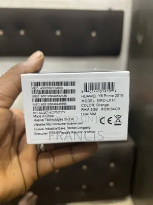 New Huawei Y6 Prime 32 GB Black