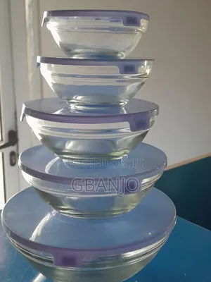 5 PCS Glass Bowls