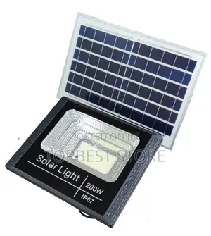 200W Solar Flood Light Outdoor IP67 Waterproof Panel