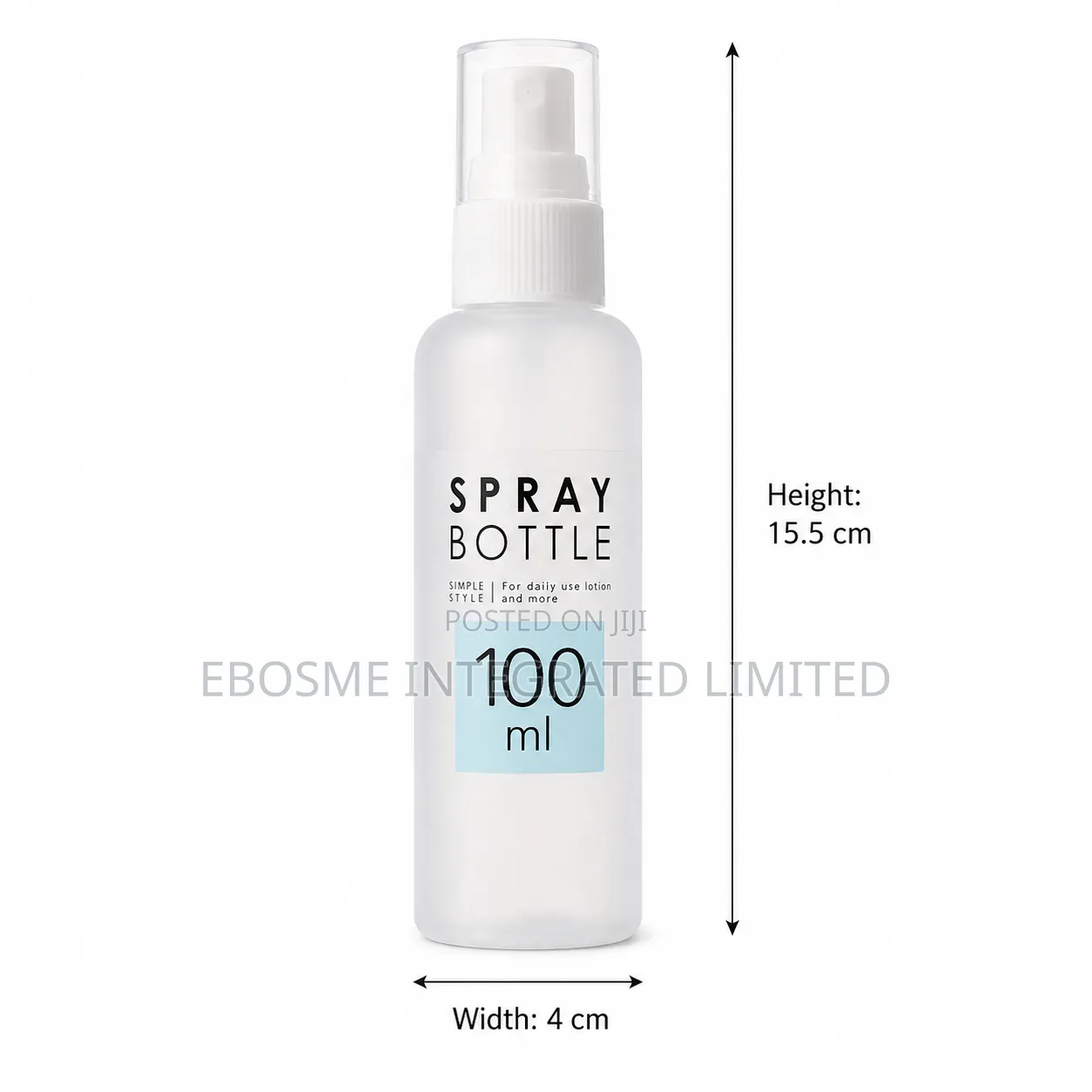 100ml Refillable Fine Mist Spray Bottle
