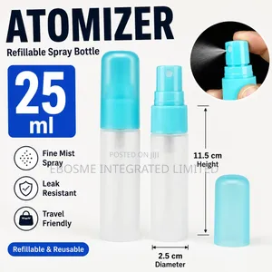 25ml Refillable Atomizer Fine Mist Spray Bottle