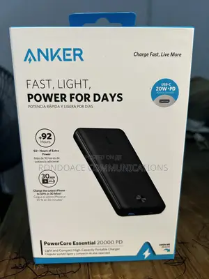 Anker 45watt 20000mAh Power Bank