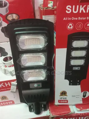 All in One Solar Street Light 3 Eyes