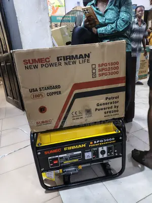 Brand New Sumec Firman SPG3000 2.5kVA Copper Gen
