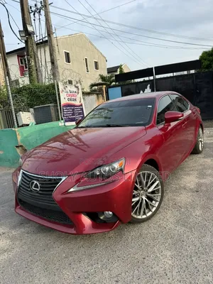 Lexus IS 2015 Red