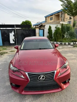 Lexus IS 2015 Red