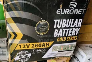 Euronet Tubular Battery Gold Series 260ah