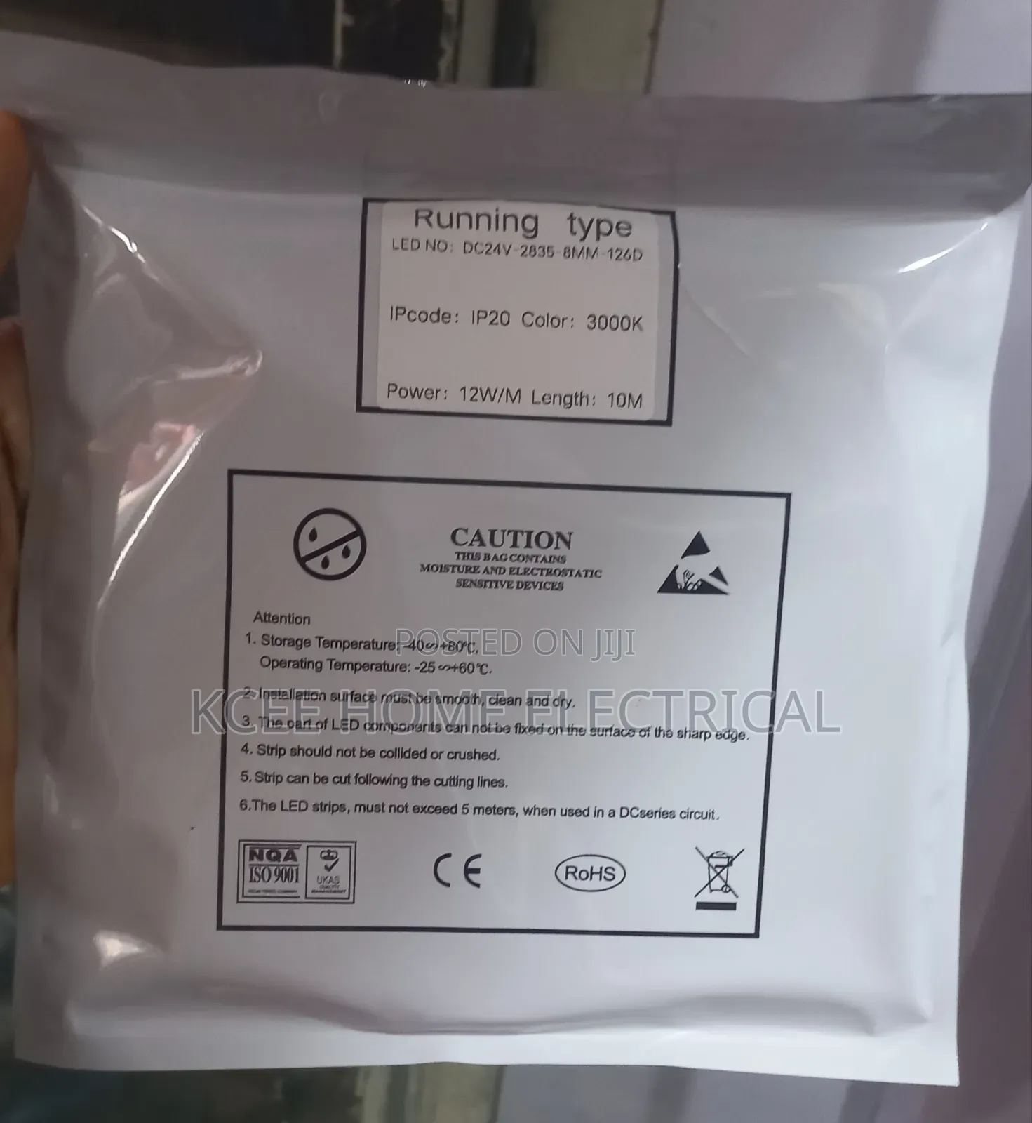 24V LED Running Profile Strip Light – Dynamic Chasing Light