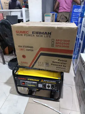 Pure Copper Firman SPG3000 Generator - Brand New