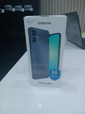 New Samsung Galaxy A06 128 GB Black