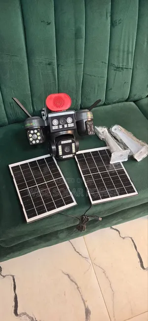 4G 4 Lens Solar Camera