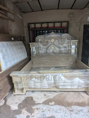 6 by 6 Fabric Bed Frame