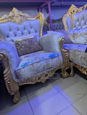 Minimalist 7 Seater Fabric Sofa Sets