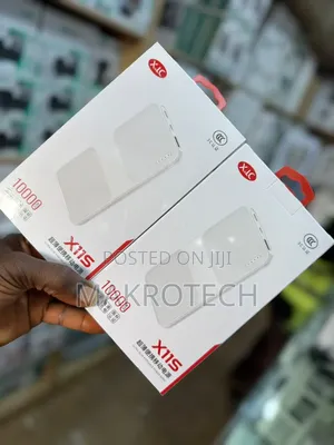 XLC 10,000mah Power Bank White Colour Plain
