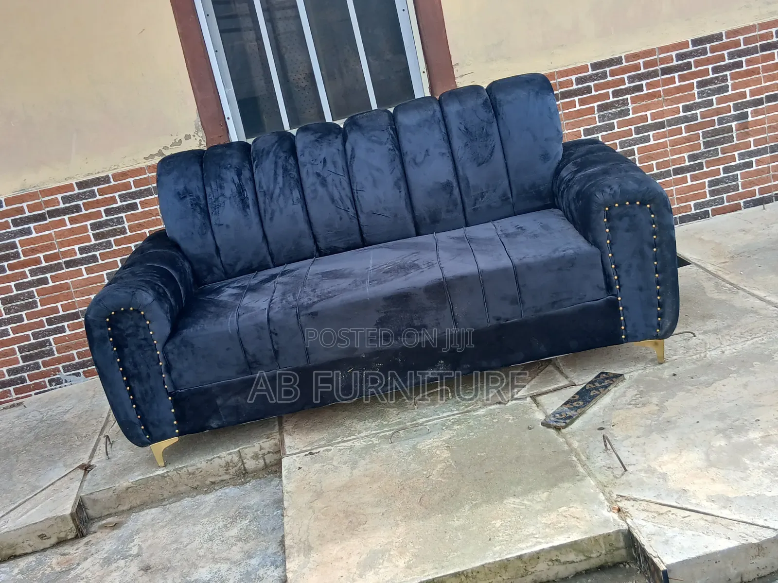 Brown L Shape Available