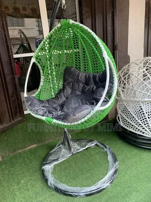 Luxury 4-Piece Rattan Outdoor Set – Swing Chair 2-Seater Table Combo