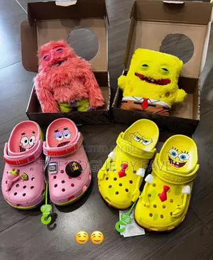 Spongebob and Patrick Crocs