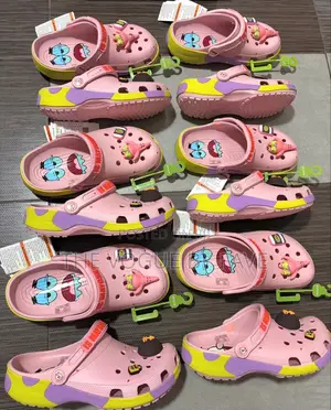 Spongebob and Patrick Crocs