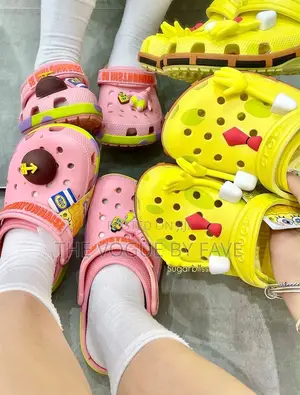Spongebob and Patrick Crocs