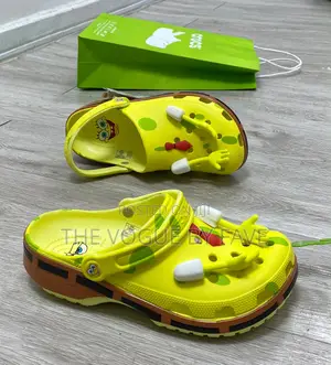 Spongebob and Patrick Crocs