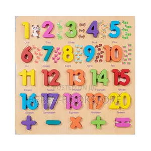Montessori Wooden Movable Alphabet Numbers