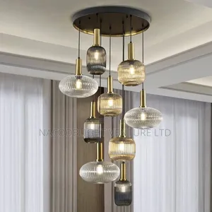 Modern Multi-Light Pendent Chandelier