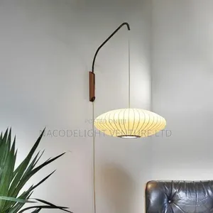Wall Mounted Swing Arm Pendant Light