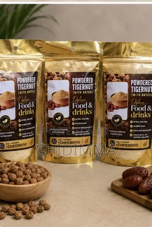 Premium Dates Tigernut Powder – Natural Sweetener for Pap, Smoothies