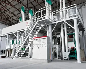Griz Controls Corn Grits, Flour Bran Processing Milling Plant Setup