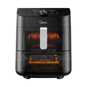 Midea 11L Dual Zone Air Fryer With Wi-Fi Alexa 2 Independent Drawers