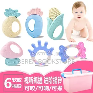 Babies Teether 6in1 + Bucket