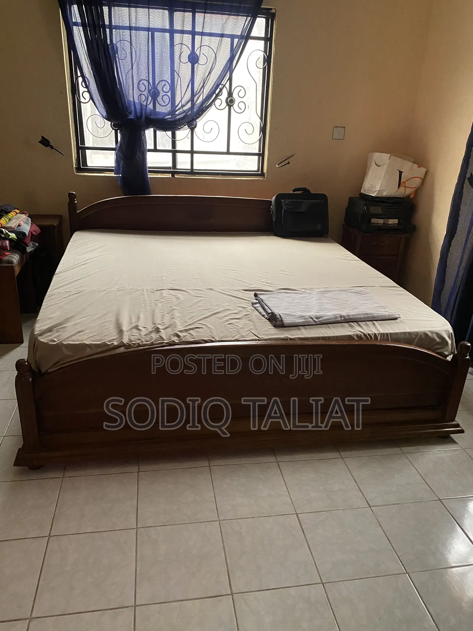 Bed Frame and Bed