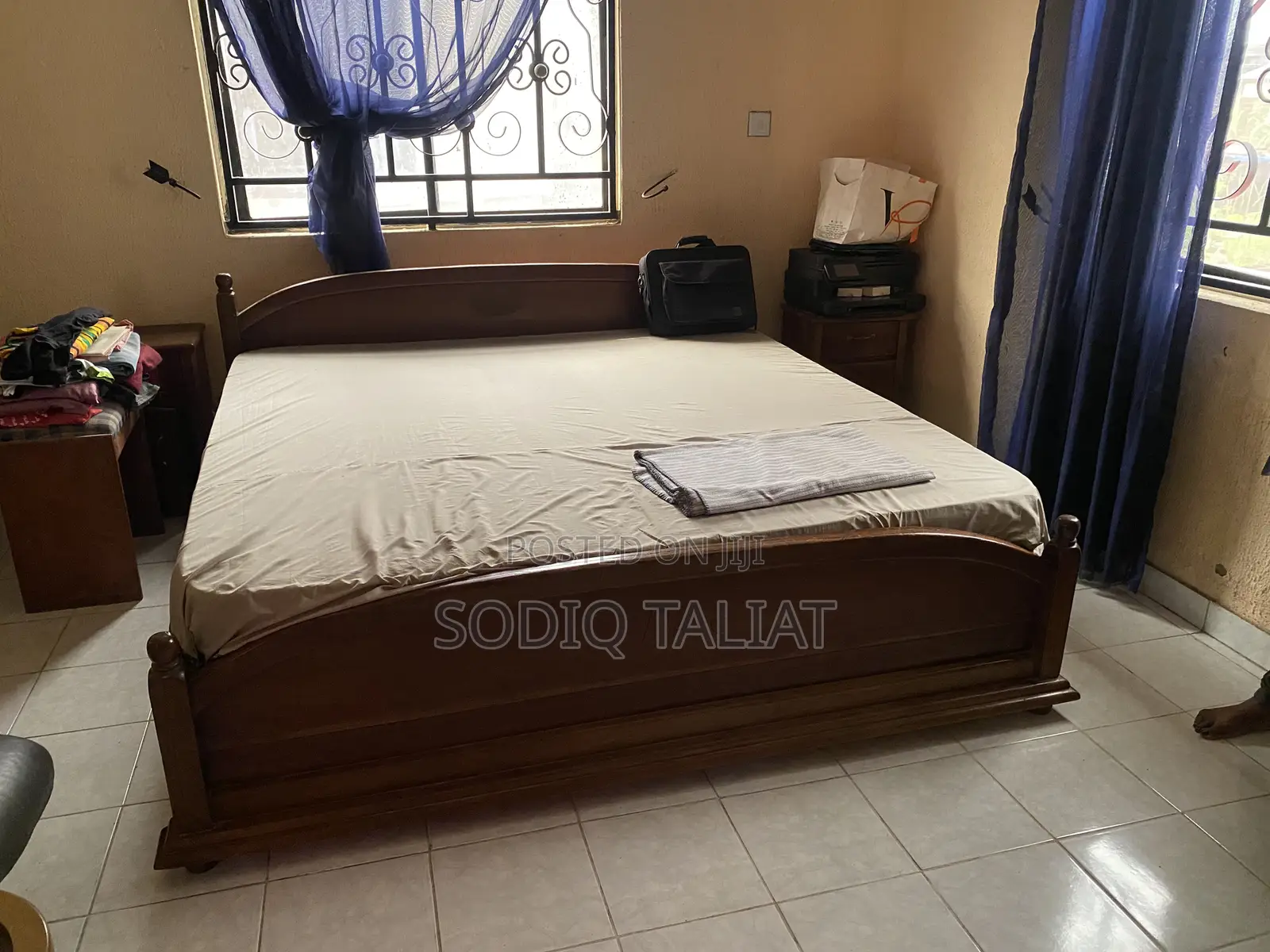 Bed Frame and Bed