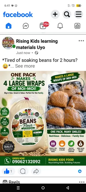 Rising Kids Beans Flour