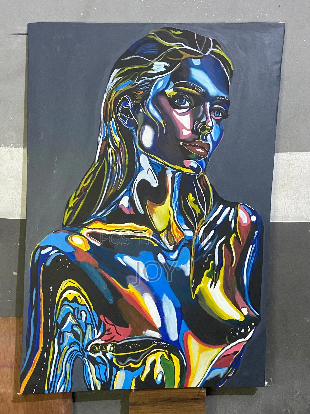 Acrylic Chrome Drawing