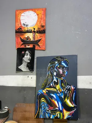Acrylic Chrome Drawing