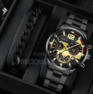 Geneva Men Luxury Watch