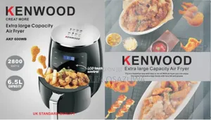 6.5L Silver Crest Glass Basket Air Fryer 2800W – Brand New
