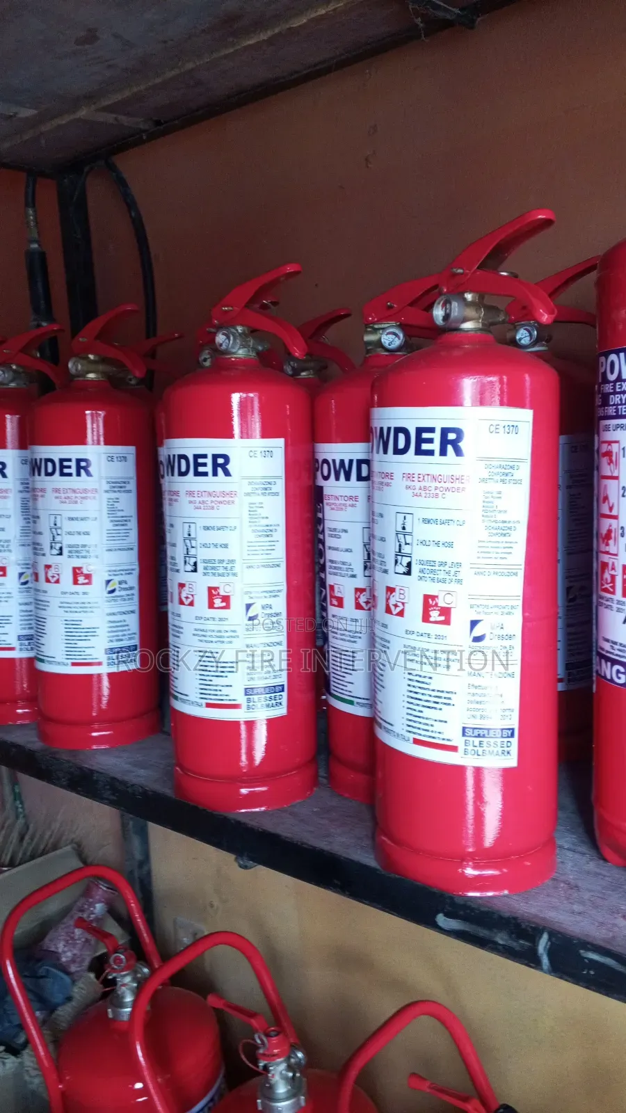6kg Abc Fire Extinguisher