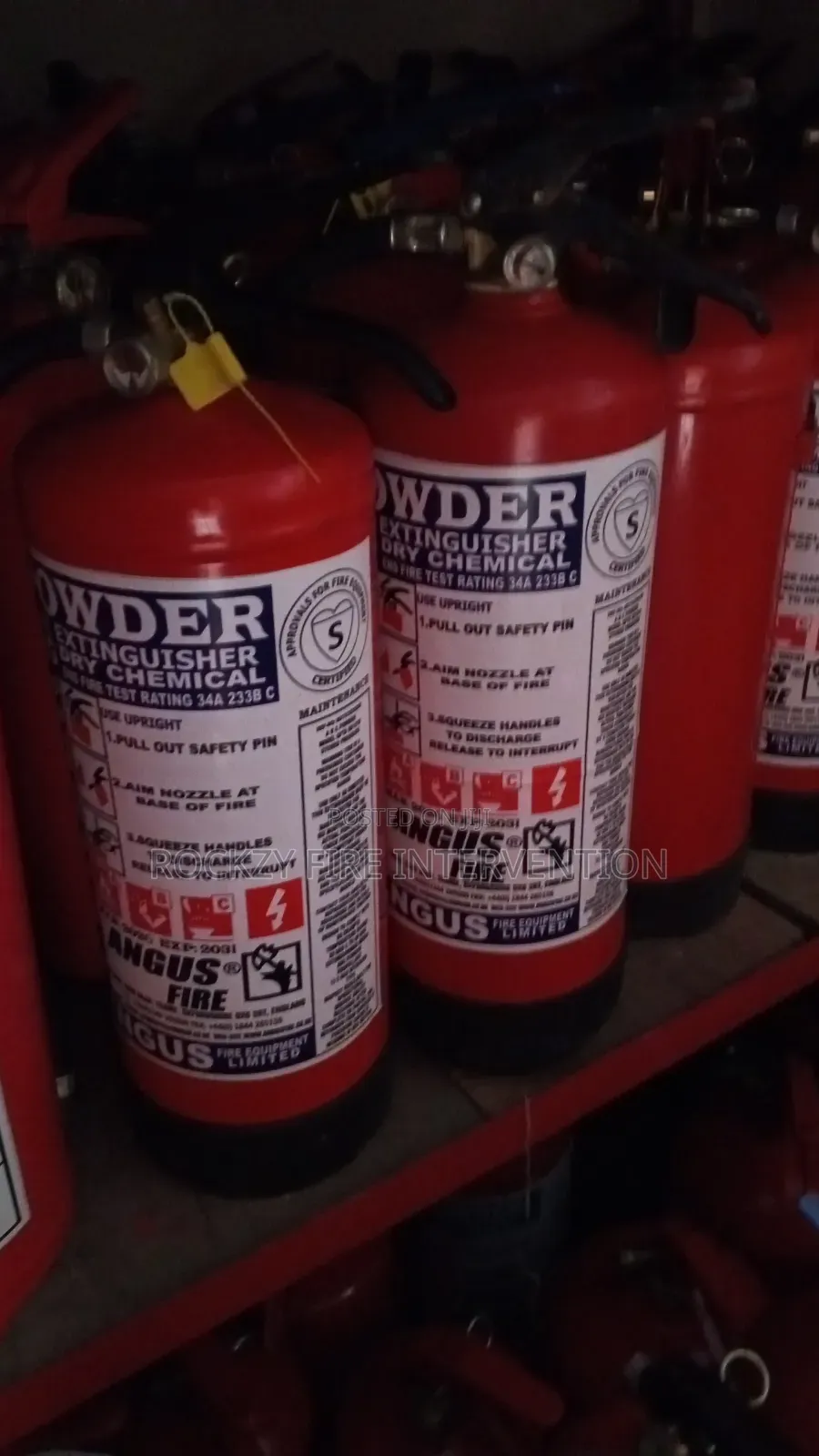 6kg Abc Fire Extinguisher