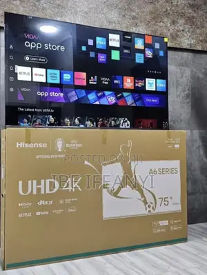 Hisense TV QLED 75 Inch Q6Q Smart