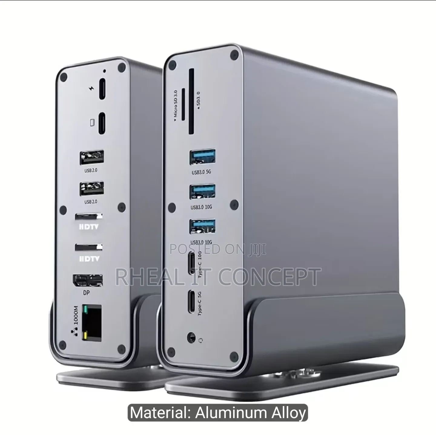 15 in 1 USB C Solid Dock Station