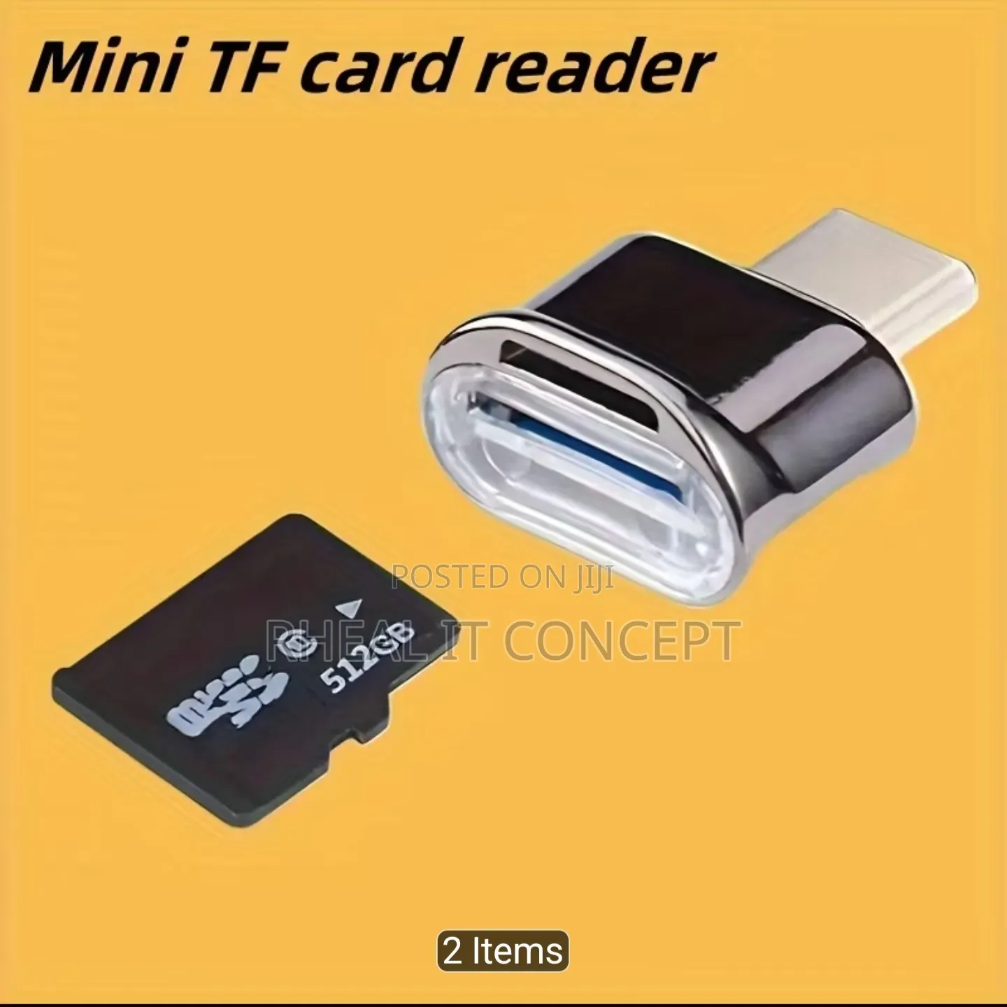 USB-C Phone Memory Card Reader