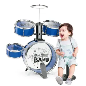 Musical Instrument Jazz Drum Kit for Toddlers Beginners