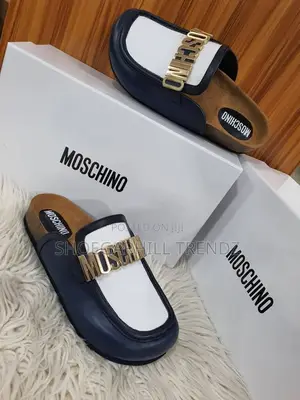 Moschino Premium Leather Mules