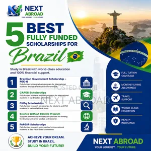 Top 5 Fully Funded Scholarships in Brazil