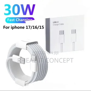 30 Watts USB-C to USB-C 2M Cable