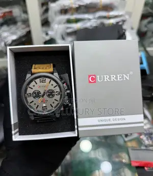 Curren Quality Men Genuine Leather Wristwatch